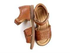 Bisgaard sandal Alexa cognac med velcro